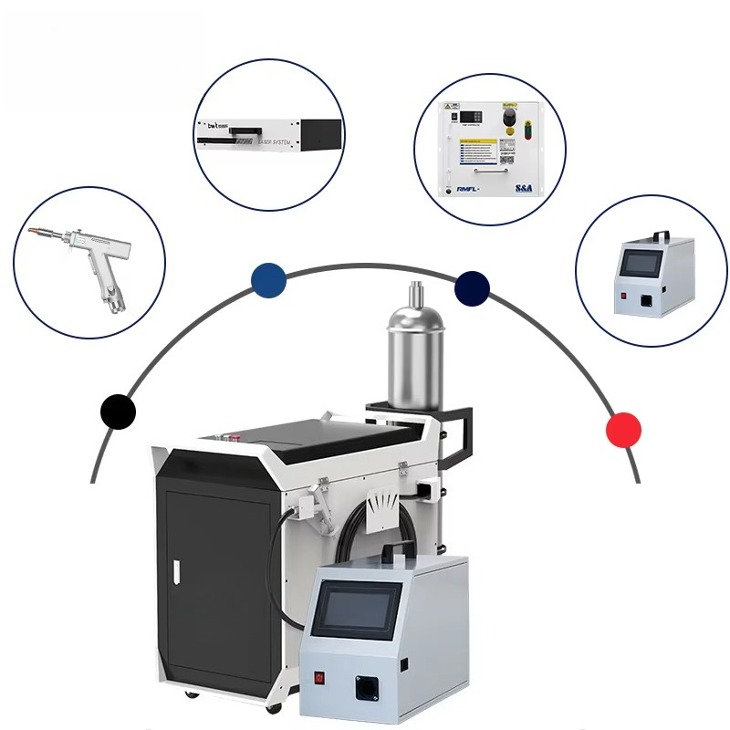 Multi Function 3 In 1 Handheld - огляд і ціна Industrial Handheld Laser Welding Machine