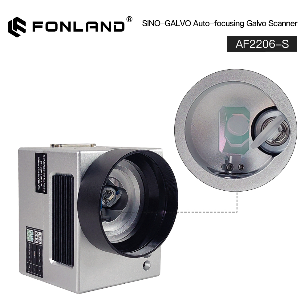 AF2206-S SINO-GALVO Fiber Lase - огляд і ціна Galvo Scan Head
