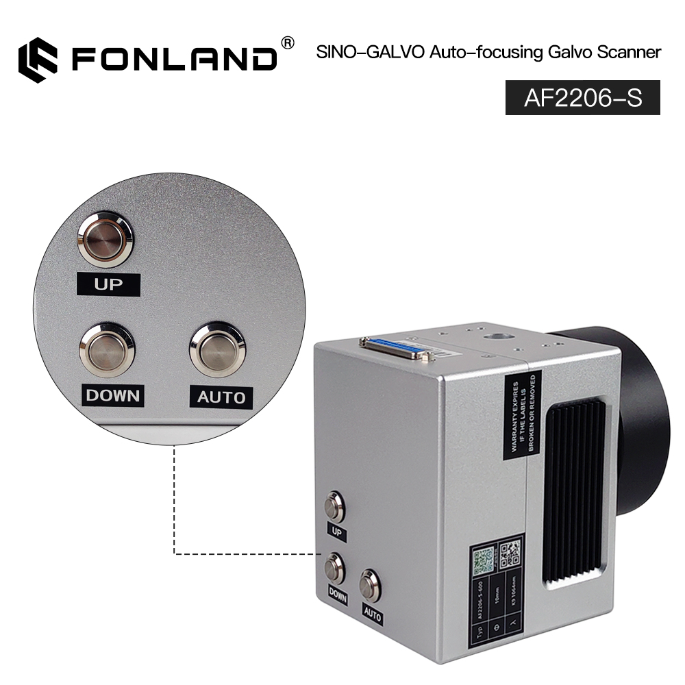 AF2206-S SINO-GALVO Fiber Lase - огляд і ціна Galvo Scan Head