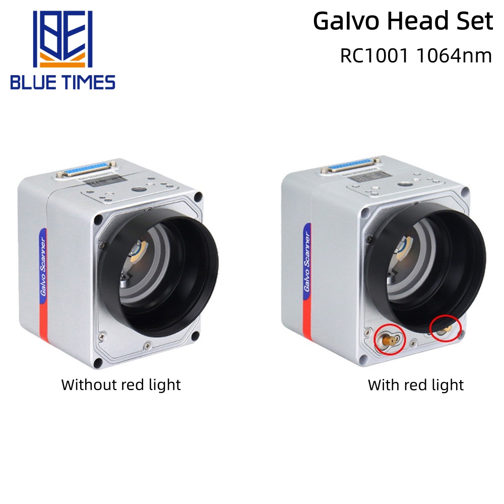  Bluetimes RC1001 Fiber Laser  - огляд і ціна Galvo Scan Head