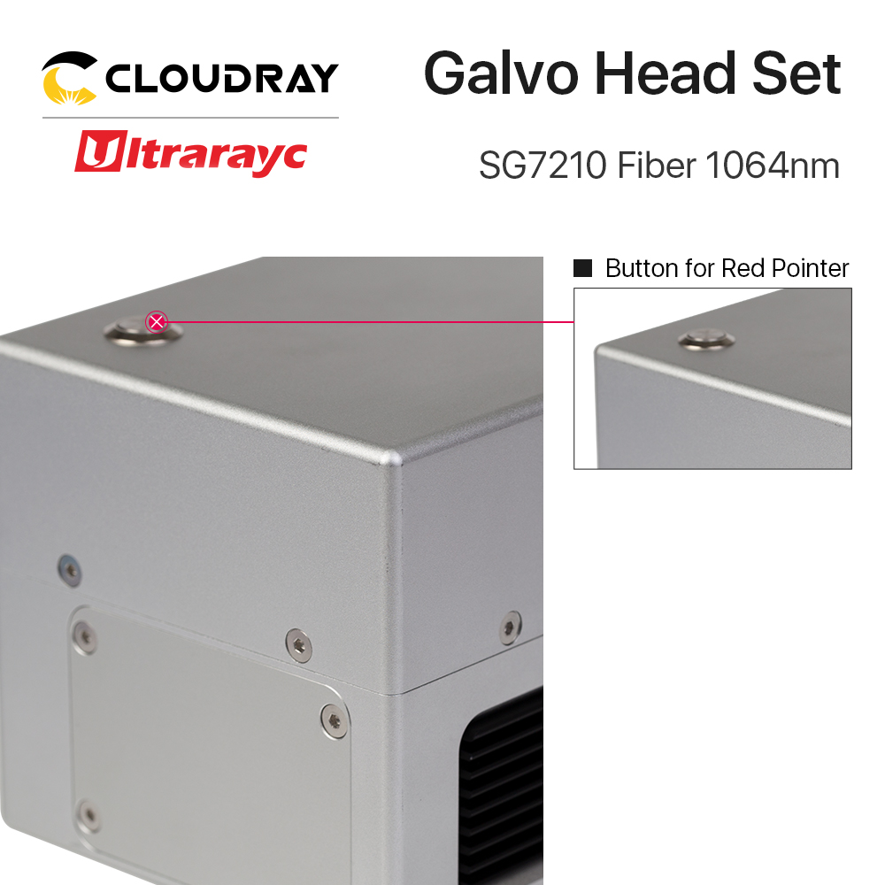 Cloudray 1064nm Fiber Laser Sc - огляд і ціна Galvo Scan Head
