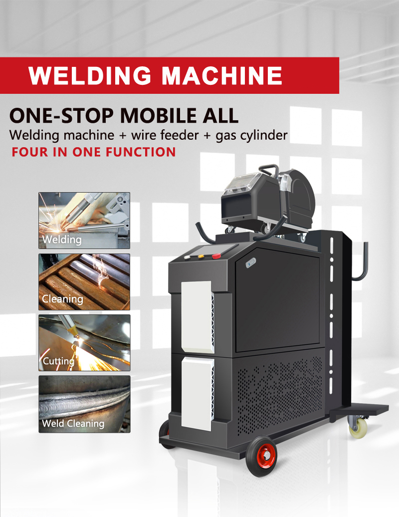 Heavy-Duty 3000W Water-Cooled  - огляд і ціна Industrial Handheld Laser Welding Machine