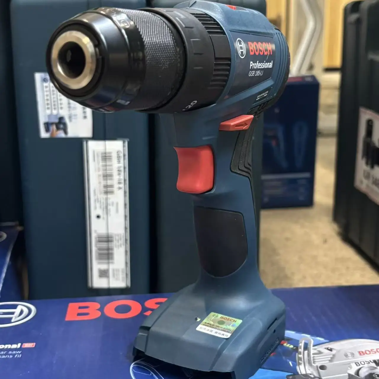 BOSCH GSB 185-LI Brushless Cor - огляд і ціна Bosch Drill Gsb 18V