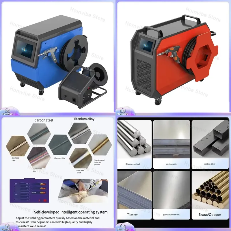 Four-in-One Air-Cooled Laser W - огляд і ціна Industrial Handheld Laser Welding Machine