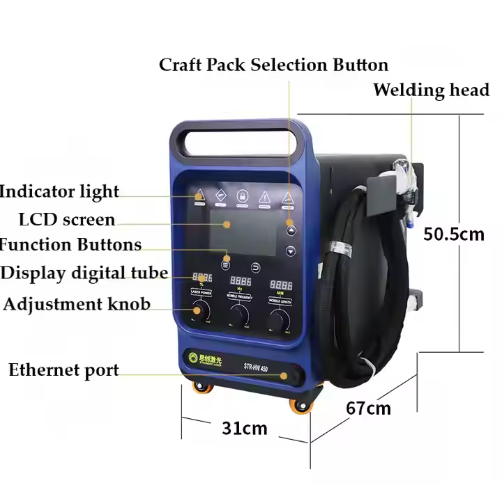 900W Industrial Handheld Laser - огляд і ціна Industrial Handheld Laser Welding Machine