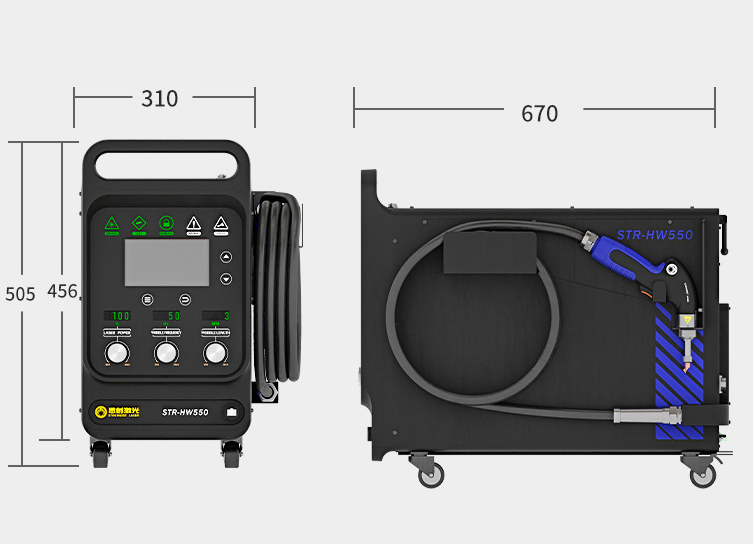 900W Industrial Handheld Laser - огляд і ціна Industrial Handheld Laser Welding Machine