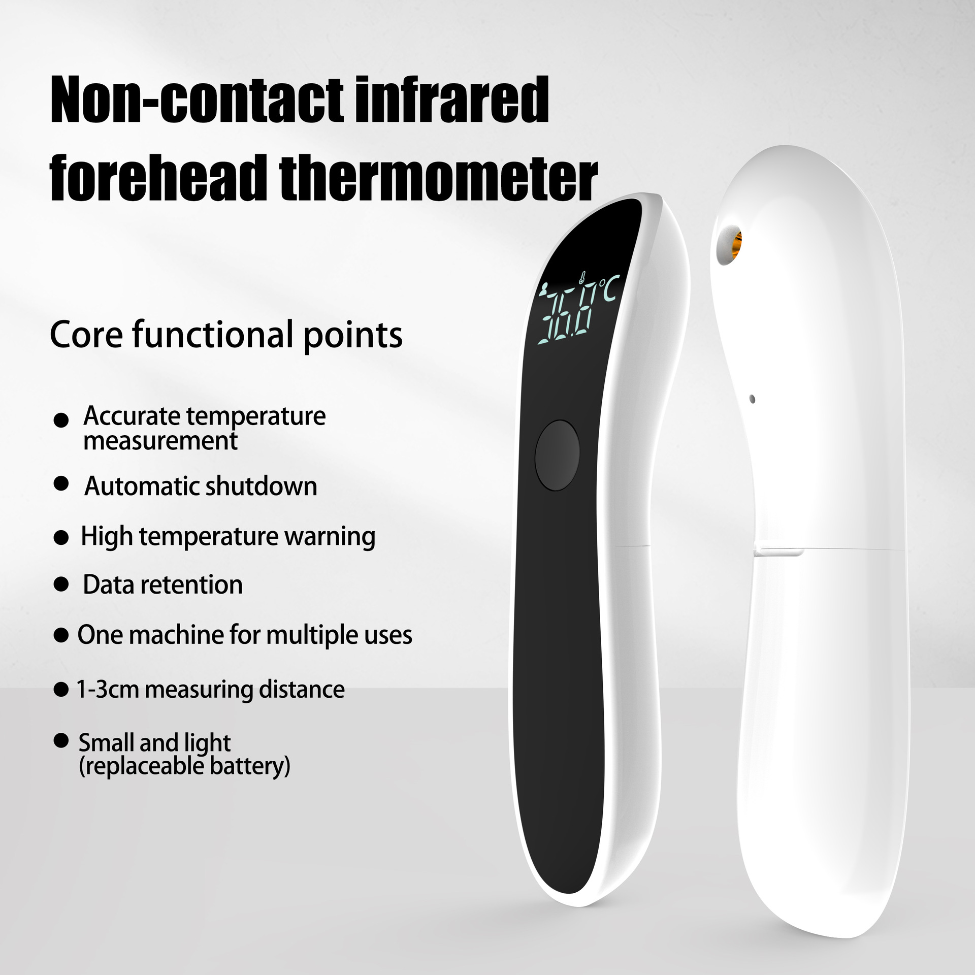 Infrared Fever Thermometer Med - огляд і ціна Industrial Laser Temperature Sensor