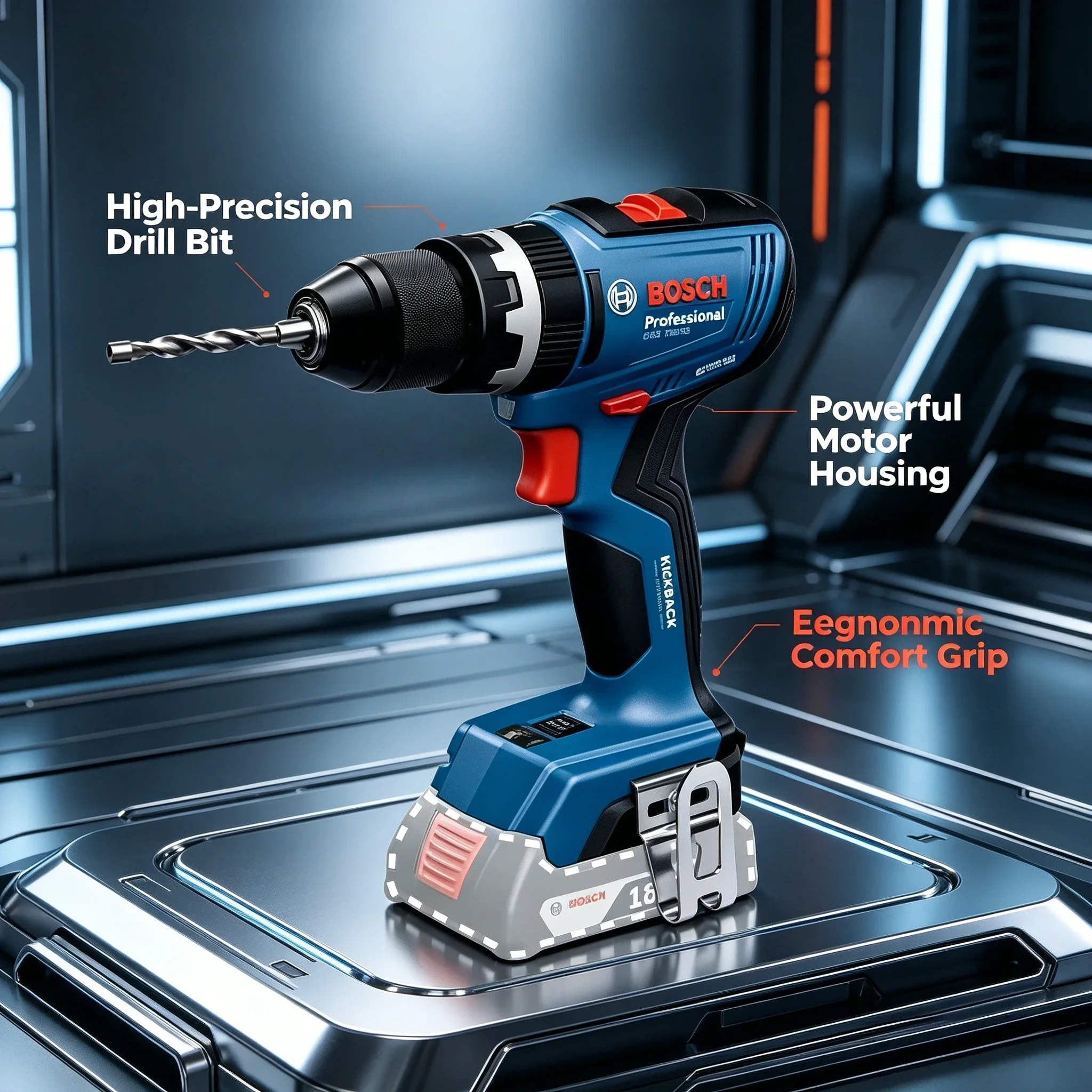 Bosch GSB 18V-65 Professional  - огляд і ціна Bosch Drill Gsb 18V