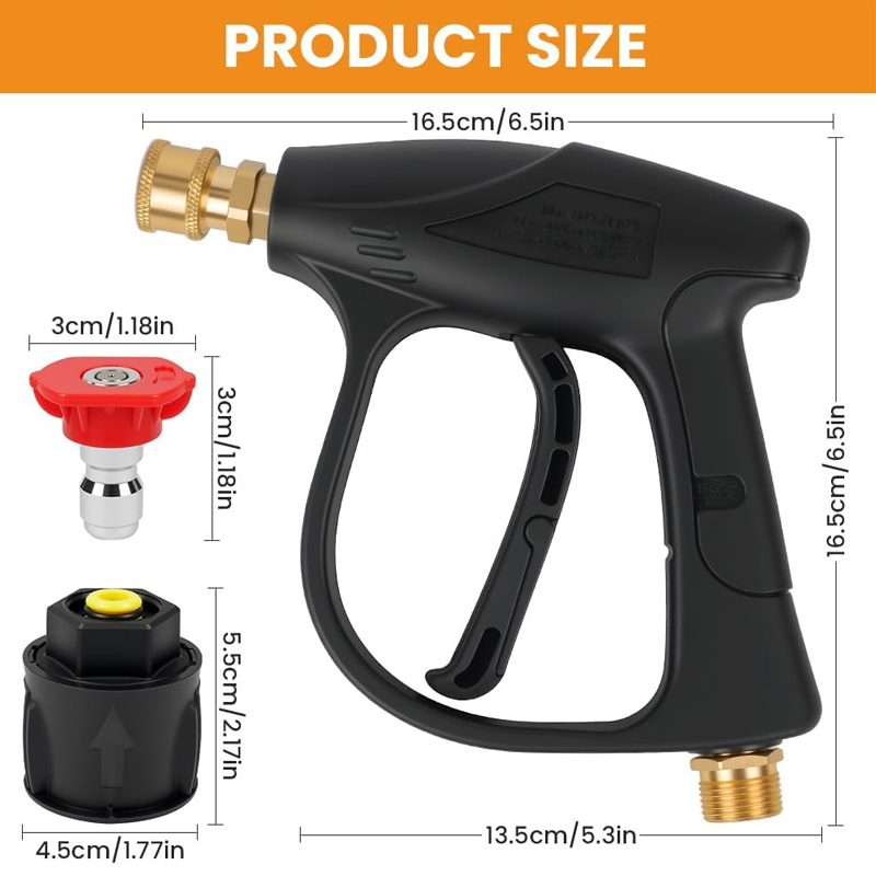 High Pressure Washer Gun with  - огляд і ціна Laser Nozzle Ceramic